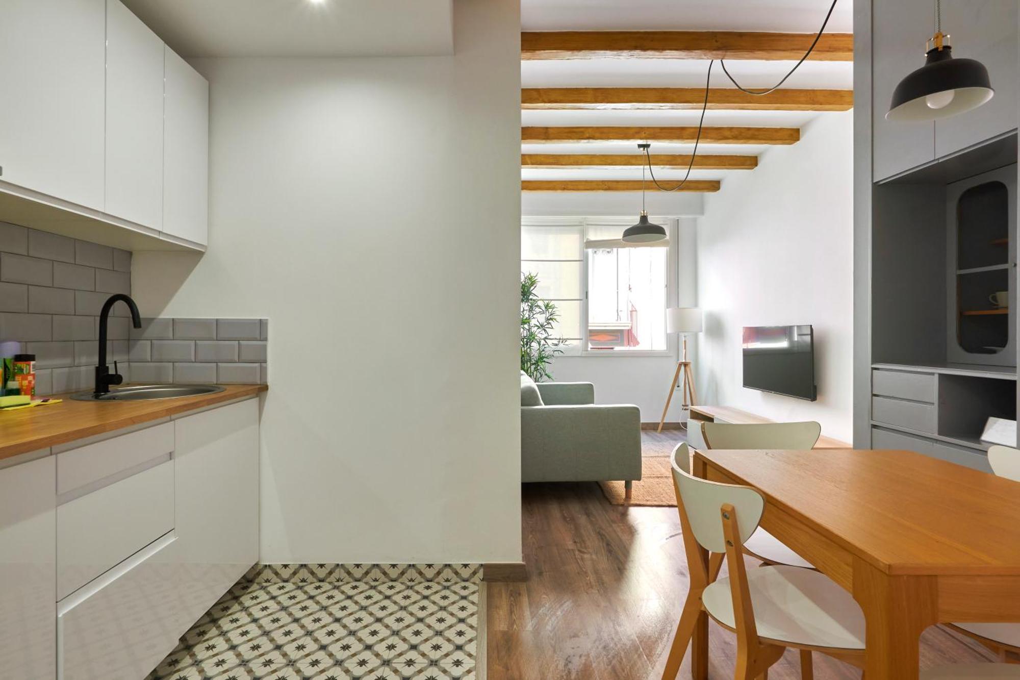 Ol Cute Apartment In Quiet Olivera St Barcelona Luaran gambar
